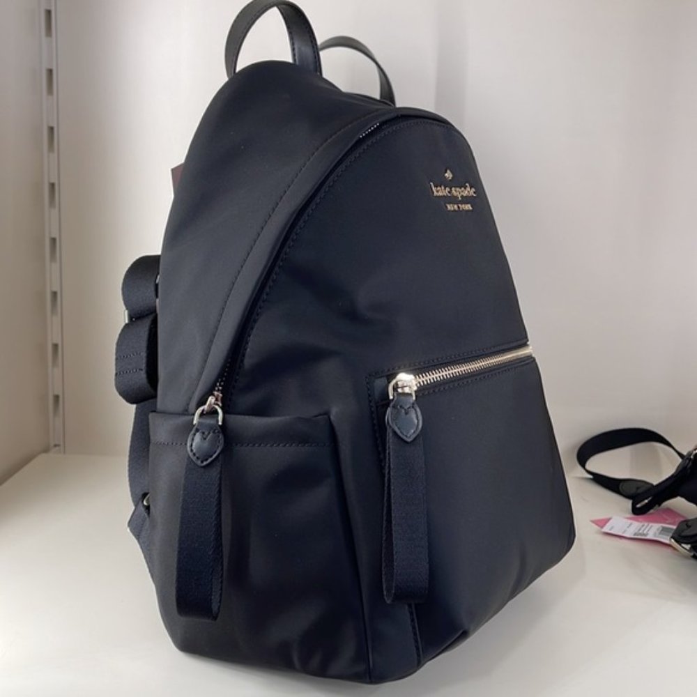 Kate Spade Chelsea Medium Backpack Black - Picture 3 of 16